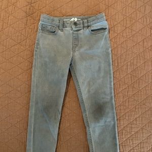 Primary jeans grey slim size 5